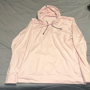 Like new! Rhoback hoodie. Light Pink color. Size L